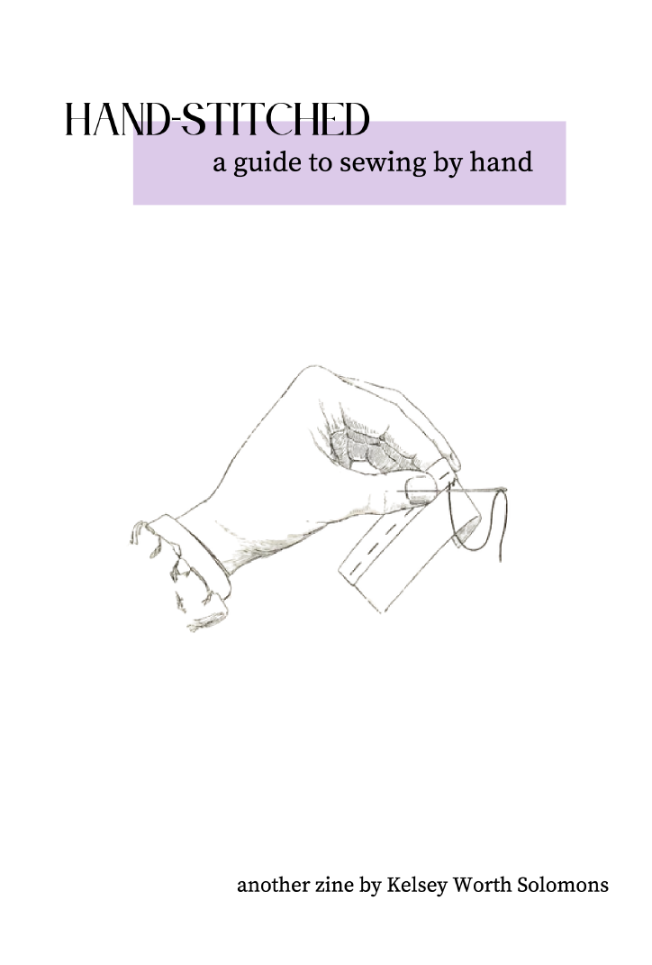 Hand-Stitched Printable Zine