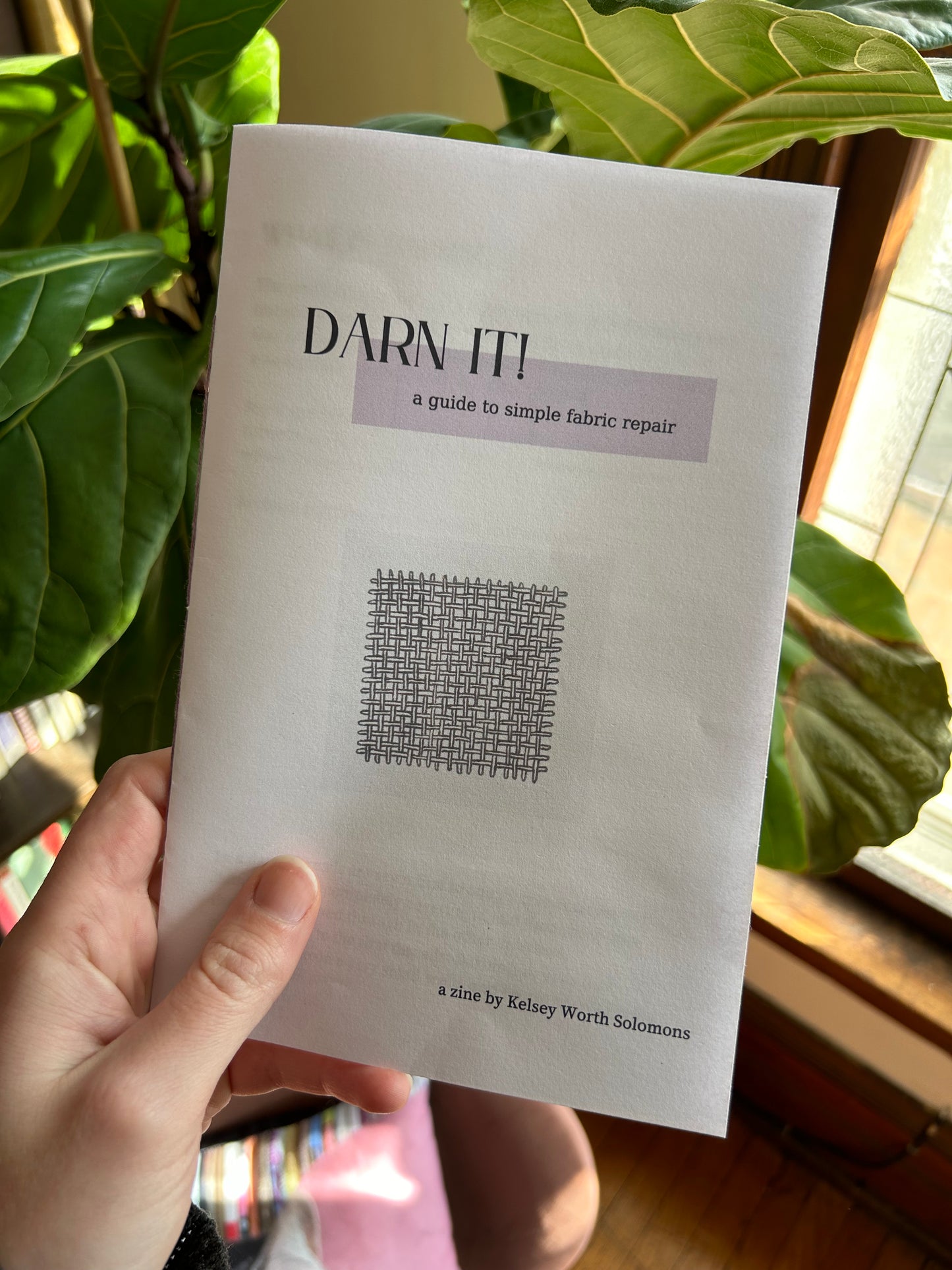 Darn It! Printable Zine