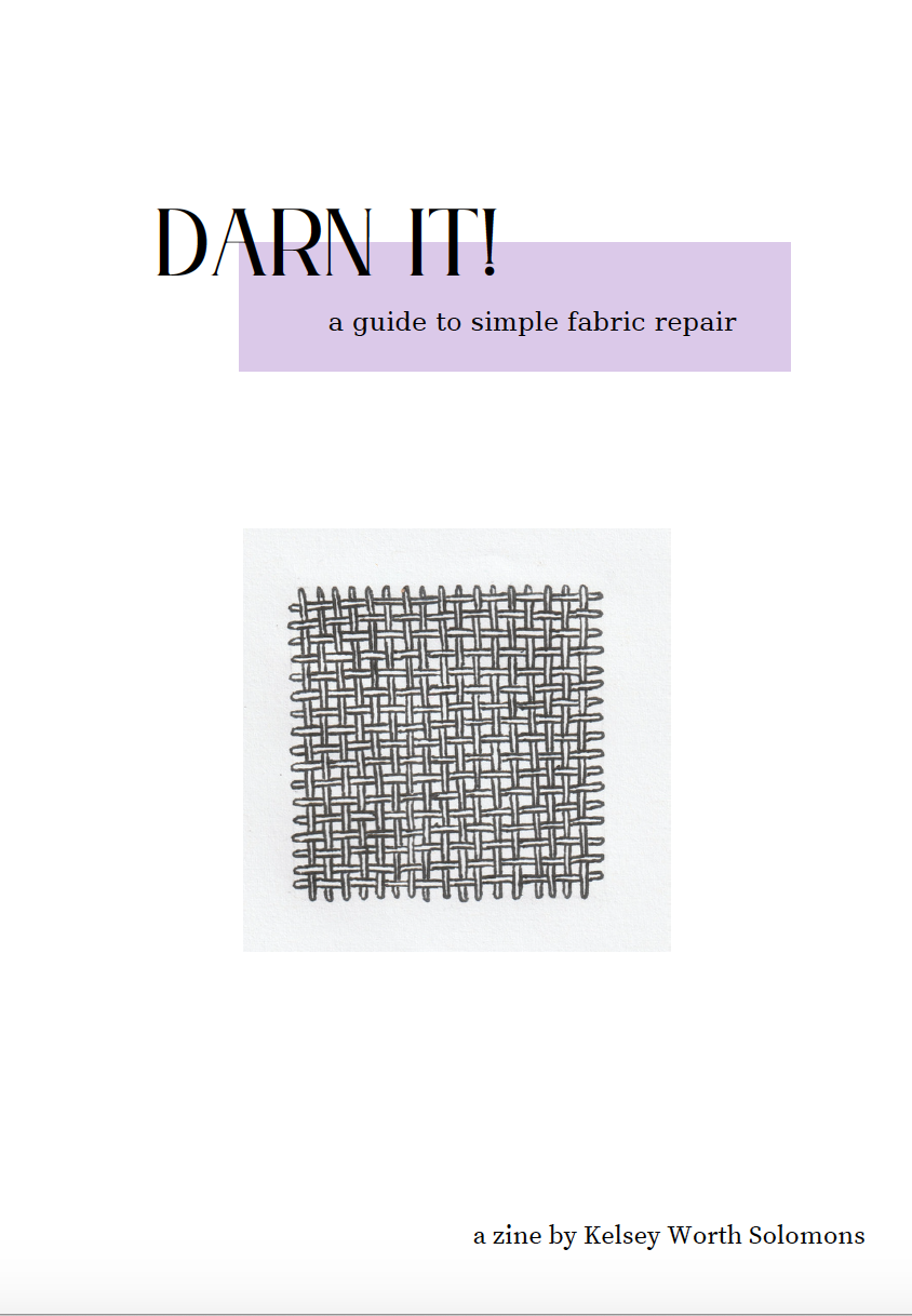 Darn It! Printable Zine