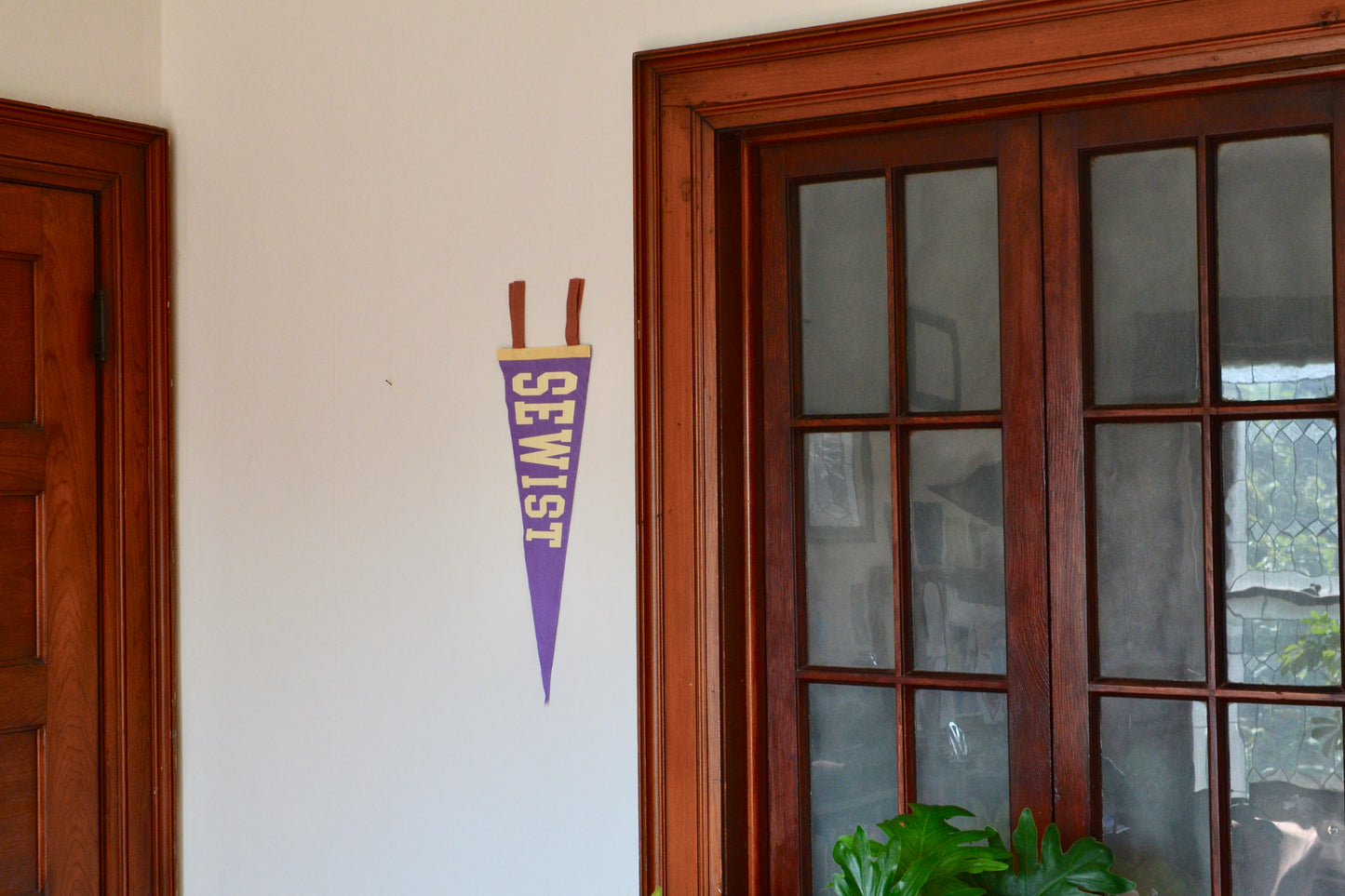 'Sewist' Felt Pennant Flag