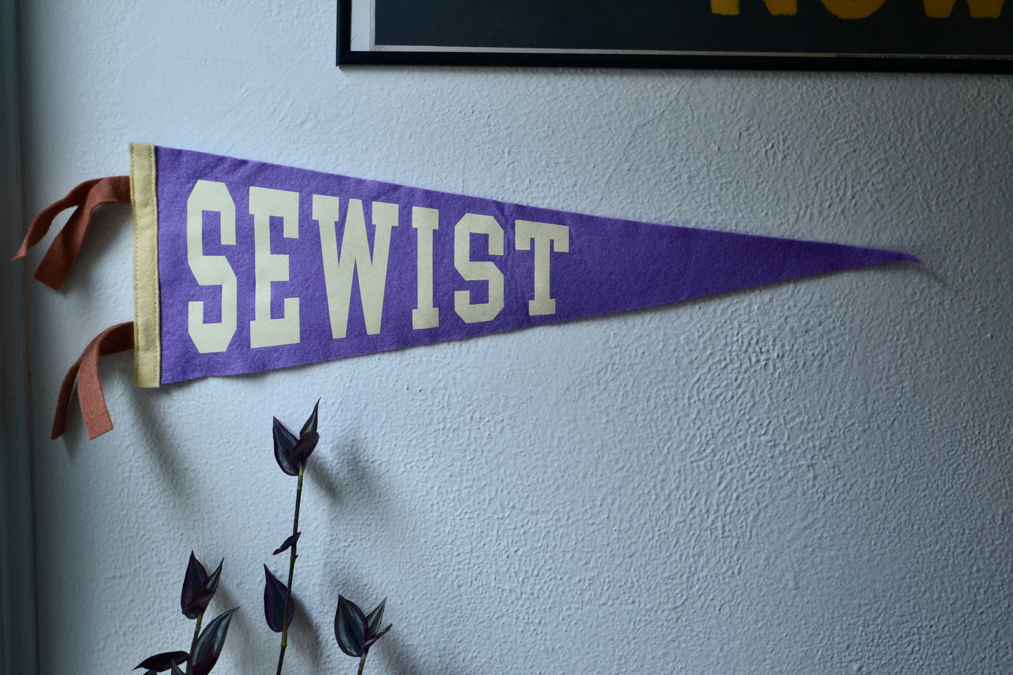 'Sewist' Felt Pennant Flag