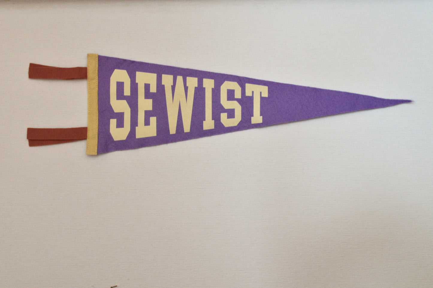 'Sewist' Felt Pennant Flag